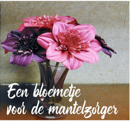 Bloemetje voor de mantelzorger 