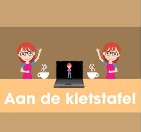 Aan de kletstafel